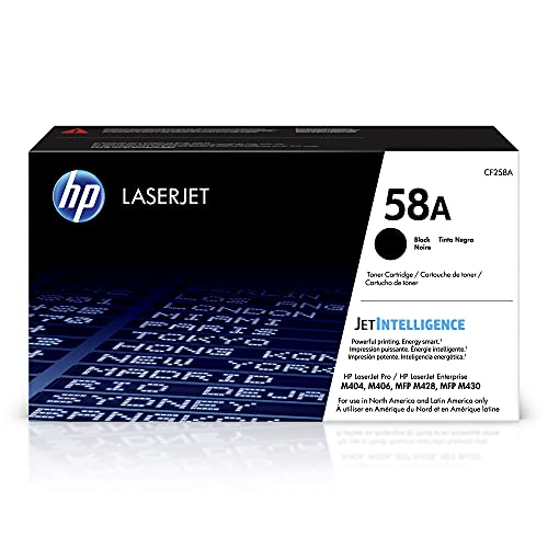 HP 58A Black Toner Cartridge | Works with HP LaserJet - Scratch & Dent