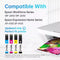 LEMERO INK CARTRIDGE REPLACEMENT FOR 212XL 4PCS - BLACK - Like New