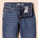 Amazon Essentials Boys' Regular Straight-Fit Jeans, Medium Wash, 8 Slim - Brand New