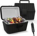 ZONETECH HEATING LUNCH BOX PREMIUM QUALITY ELECTRIC INSULATED LBS-01 - BLACK - Like New