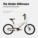 STRIDER 20X SPORT PEDAL KIT TRANSFORM 20X BALANCE BIKE - AGES 8+ - BLACK - Like New