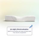 DOSAZE CONTOURED ORTHOPEDIC PILLOW-STANDARD - WHITE - Brand New