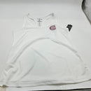GALAXY BY HARVIC MOSTING TANK TOP BREATHABLE WICKING - SIZE: WOMEN M - WHITE - Brand New