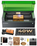 XTOOL S1 40W LASER CUTTER AND ENGRAVER - ROTARY BUNDLE - BLACK - Brand New