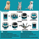 Autokcan Portable Pet Playpen Waterproof Foldable Indoor/Outdoor 4 Sizes - Brand New