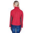 D997W Devon & Jones Ladies' Soft Shell Colorblock Jacket New