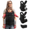 PLATEAU ELK BABY CARRIERS BABY CARRIER WITH HIP SEAT 9 IN 1 FRONT FACING BLACK - Like New