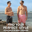 KANU SURF MEN'S MONACO SWIM TRUNKS REGULAR & EXTENDED SIZES 3X PALMA BLACK - Brand New