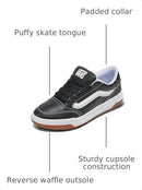 VANS UNISEX ADULT HYLANE SHOE PUFFY Y2K SNEAKERS MEN 10.5 WOMEN 12 - PUFFY BLACK - Like New