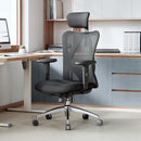 SIHOO M18 ERGONOMIC OFFICE CHAIR BIG TALL PEOPLE ADJUSTABLE BLACK - Like New