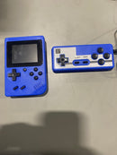 GAMEBOX GAME BOX PLUS- HAND HELD GAME SYSTEM RECHARGEABLE MULTIPLE GAMES - BLUE - Like New