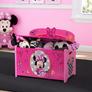 DELTA CHILDREN DELUXE TOY BOX DISNEY MINNIE MOUSE FG24547 - MULTICOLOR - Like New