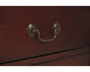 Alisdair Dark Brown Two Drawer Night Stand - Brand New