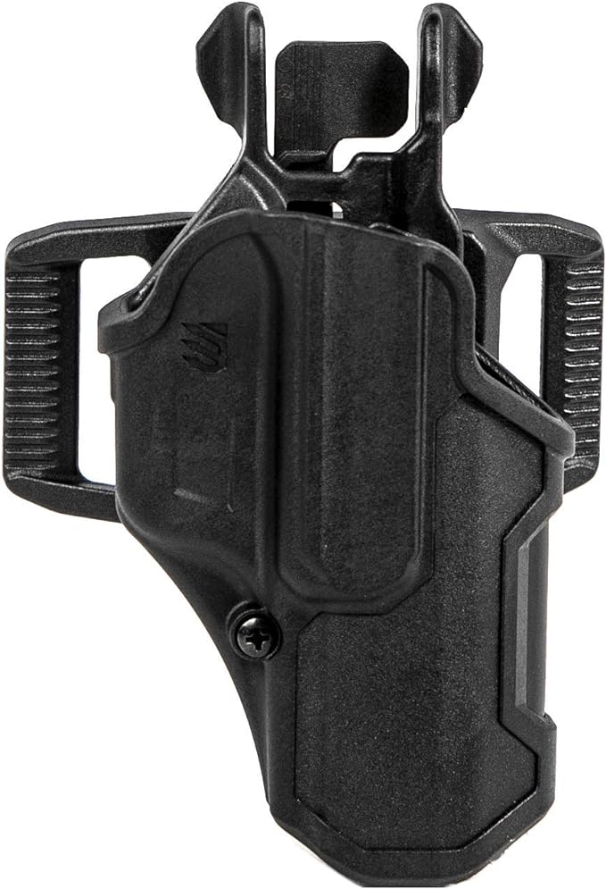 BlackHawk T-Series L2C Compact Holsters Glock 43/Glock 43X 410768BKR - Black - Like New