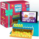 PLAYSHIFU WORD WIZ PLUGO LETTERS LEARNING KIT BUILD READING SPELLING - BLACK - Like New