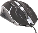 Lvlup Light Up Comfort Grip Gaming Mouse LU737 - Black - Like New