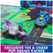 PAW PATROL MOVIE PUP SQUAD PLAY MAT CHASE & VEE PUP SQUAD RACER TOY CARS - Like New