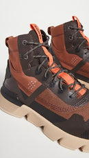 B098BQ6YYQ Sorel Men's Kinetic Rush MID WP Sneaker, Dark Amber, Buffalo, Size 13 - Brand New
