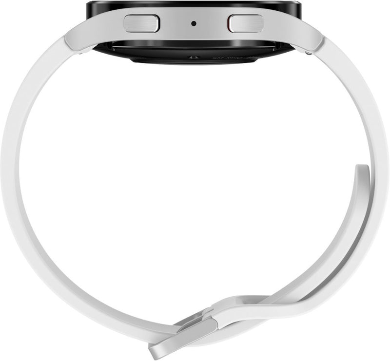 Samsung Galaxy Watch 5 44mm Bluetooth GPS White Band SM-R910NZSCXAA - Silver - Like New