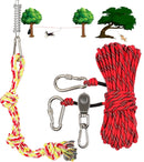 FOXBUS HEAVY DUTY DOG TIE OUT SYSTEM, 50 FT FOXBUS-DOG-TIE-50FT - RED - Like New