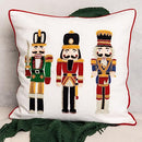 Mary Square 47891 Embroidered Traditional Nutcracker Square 20x20 Christmas - Brand New