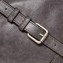 34DB770 FRYE WOMEN'S MELISSA ZIP CROSSBODY BAG, ADJUSTABLE STRAP - CARBON - Like New