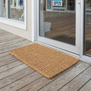 Kempf Dragon Weave Coco Coir Doormat 22" x 36" Hand-Twisted Interwoven Fibers - Brand New