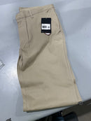 GALAXY BY HARVIC PANTS MEN'S 4 WAY STRETCH CASUAL SIZE: MEN 32X32 - KHAKI - Brand New