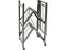 ORIGAMI RR3W 3-TIER FOLDABLE METAL SHELF - BLACK - Like New