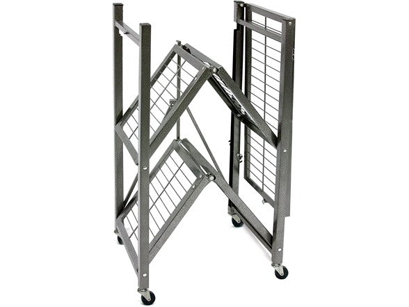 ORIGAMI RR3W 3-TIER FOLDABLE METAL SHELF - BLACK - Like New
