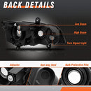 AXLAHA Headlights Assembly 2011-2020 Dodge Grand Caravan,Passager Side - Like New