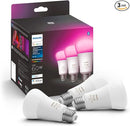 Philips Hue Smart 60W A19 LED Bulb Ambiance Color 3 Pack 800LM - Like New
