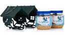 Nut Pecker Bird Feeders and Peanut Butter Bird Food - 2 Packs included - Brand New