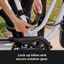 MASTER LOCK CABLE LOCK, SET YOUR OWN COMBINATION BIKE LOCK, 6 FT. LONG, 8122D - Brand New
