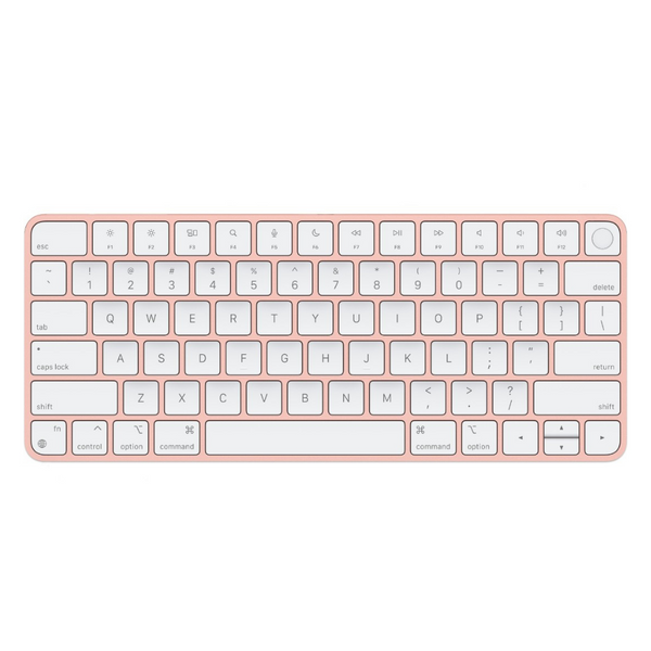 Apple Magic Keyboard with Touch ID Wireless Bluetooth Silicon Genuine -PINK Like New