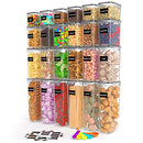 Tiawudi Airtight Food Storage Containers 24pcs B0969BCWBK - Green - Like New