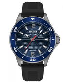 KENNETH COLE REACTION ANALOG WATCH KRWGM9007102 - FOR MEN - BLACK/BLUE - Like New