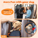 Back Seat Extender & Dog Car Seat Cover Detachable Hard Bottom Supports 300lb - Like New