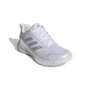 ADIDAS WOMENS NOVAFLIGHT 2 SHOES SIZE 8 White/Silver Metallic/White - Like New