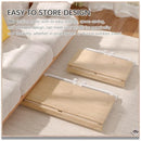 4NM No Tool Assembly 36" Small Desk, Folding Portable Slidingã€ŽB088NDXVPFã€‘ - Brand New