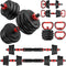 UNNMIIY ADJUSTABLE DUMBBELLS, 10/20/30/45/70/90LBS FREE WEIGHT SET - Like New
