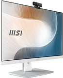 MSI MODERN AM242TP AIO DESKTOP 23.8" FHD I5-1135G7 8GB RAM 256GB SSD - WHITE - Like New
