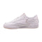 REEBOK WOMEN'S CLUB C 85 SHOES SIZE: WOMEN 7.5 (AU/UK W5) (EU W38) - WHITE/PINK - Like New