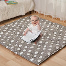 NAPCURE BABY PLAY MAT PLAYING NON-SLIP MAT CLOUD5050 - GRAY - Brand New