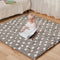 NAPCURE BABY PLAY MAT PLAYING NON-SLIP MAT CLOUD5050 - GRAY - Brand New