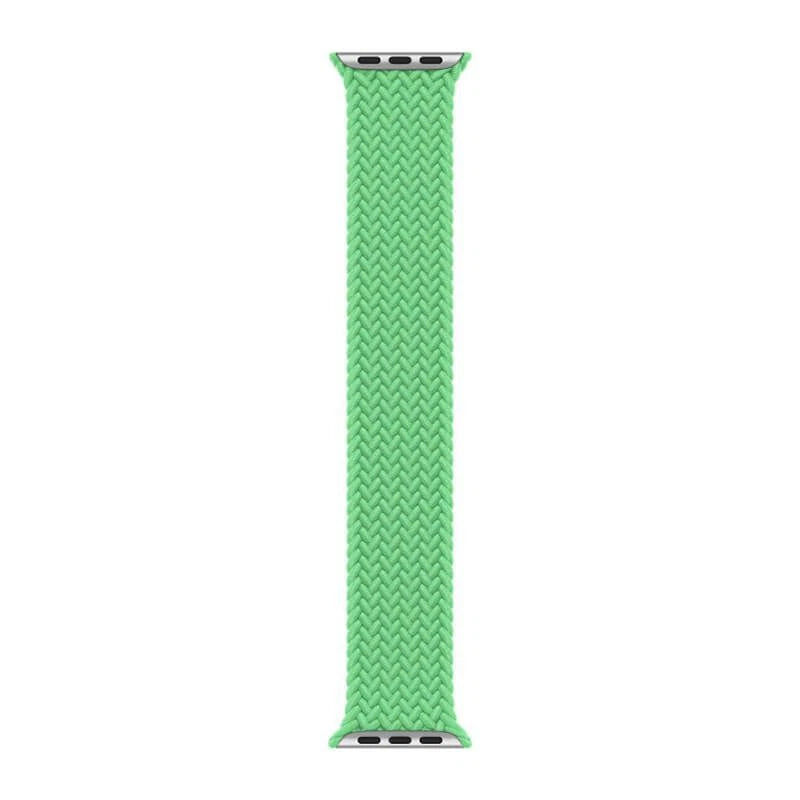 APPLE WATCH BRAIDED SOLO LOOP 45MM SIZE 9 - BRIGHT GREEN - Brand New