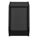 IRIS USA Narrow Modular Wood Stacking Storage Box SBD-N - Black - Brand New