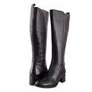 ALLONSI GARNET WOMEN'S GENUINE LEATHER BOOTS - SIZE: WOMEN 8 - BLACK - Like New
