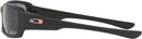 OAKLEY Fives Squared Sunglasses Matte Black USA Flag Icon and Grey Lens - OO9238 - Like New