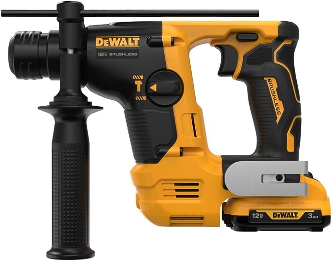 DEWALT XTREME 12V MAX BRUSHLESS CORDLESS 9/16" HAMMER KIT DCH072G2 - Yellow - Like New